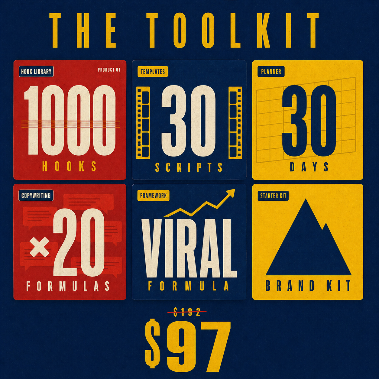 Complete toolkit - ALL 6 products